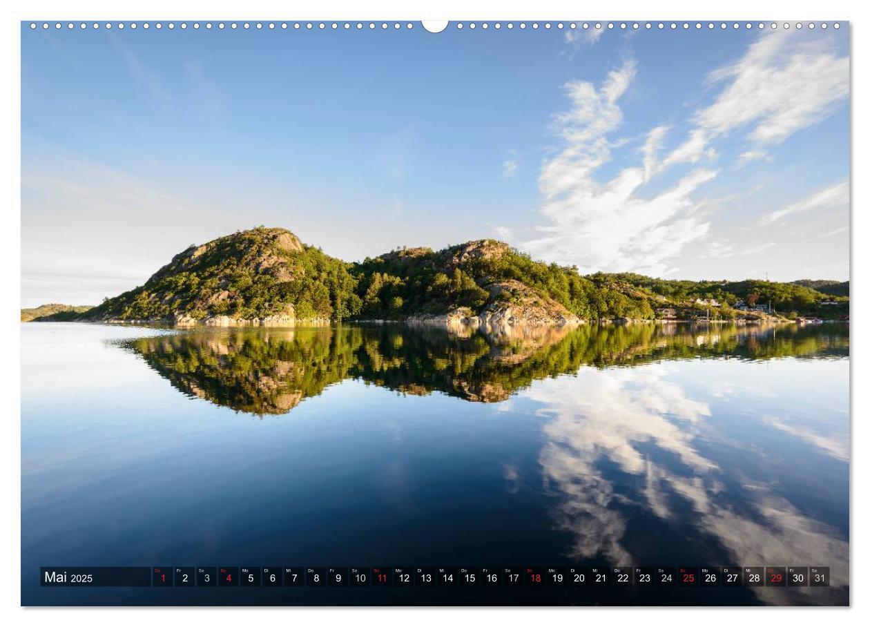 Bild: 9783435538164 | Norwegens Süden (Wandkalender 2025 DIN A2 quer), CALVENDO...