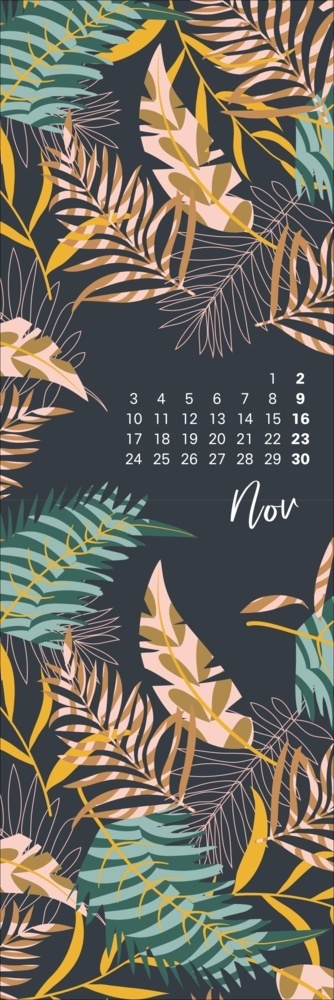 Bild: 9783756407316 | Floral Art Lesezeichen &amp; Kalender 2025 | Kalender | Geblockt | 13 S.