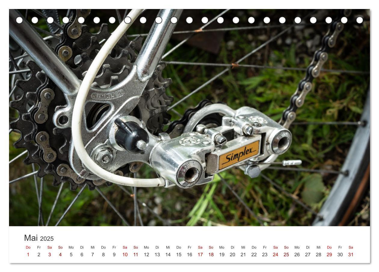 Bild: 9783435097784 | Stahlrenner - Rennrad-Klassiker aus Europa (Tischkalender 2025 DIN...