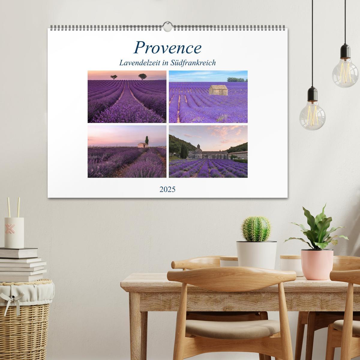 Bild: 9783435304028 | Provence, Lavendelzeit in Südfrankreich (Wandkalender 2025 DIN A2...