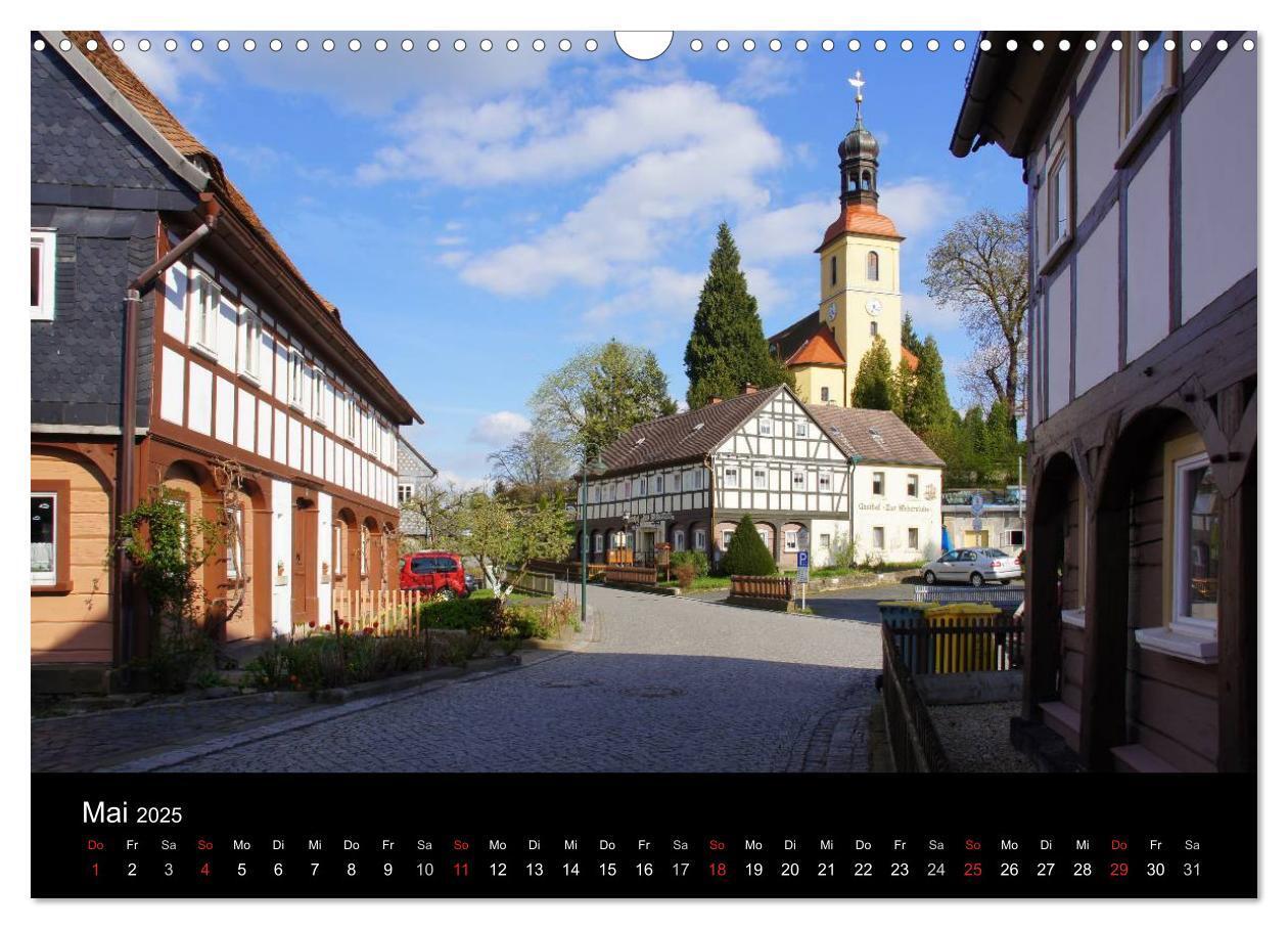 Bild: 9783435670864 | Oberlausitz - Land der Umgebindehäuser (Wandkalender 2025 DIN A3...