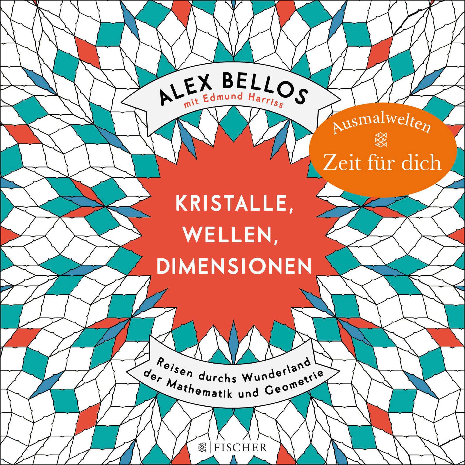 Cover: 9783596036738 | Kristalle, Wellen, Dimensionen - Eine phantastische Welt zum Ausmalen