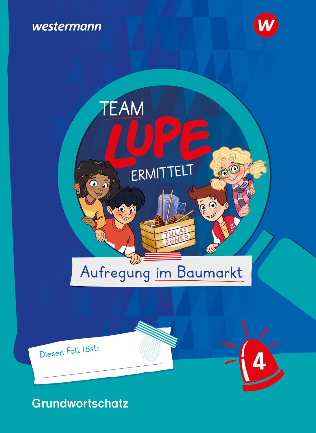 Cover: 9783141415582 | TEAM LUPE ERMITTELT - Übungshefte. Grundwortschatz 4 BASIS | Broschüre