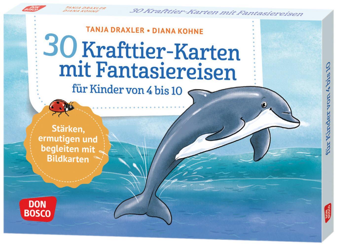 Cover: 4260694922637 | 30 Krafttier-Karten mit Fantasiereisen für Kinder von 4 bis 10 | Stück