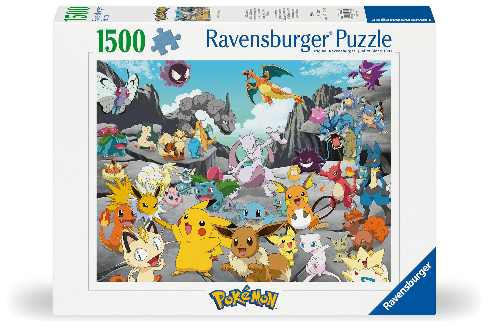 Cover: 4005555007265 | Ravensburger Puzzle 12000726 - Pokémon Classics - 1500 Teile Puzzle...