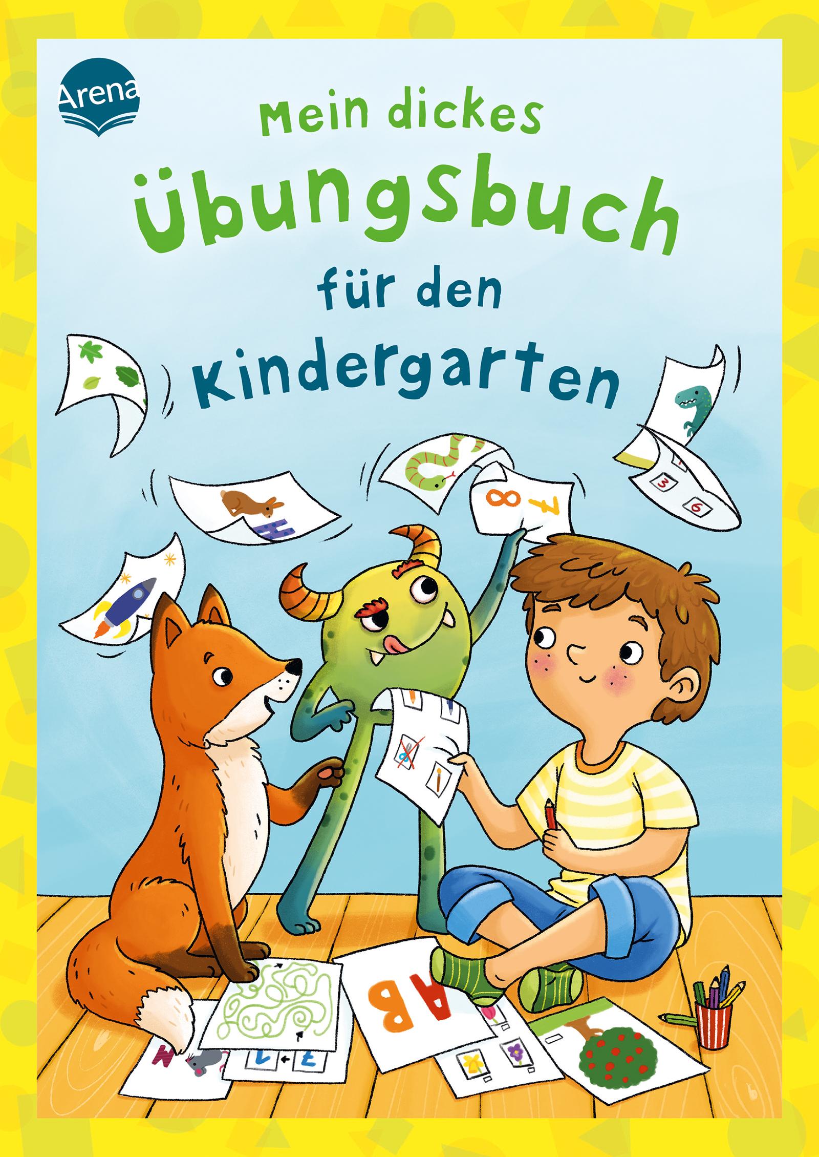 Cover: 9783401720463 | Mein dickes Übungsbuch für den Kindergarten | Helen Seeberg | Buch