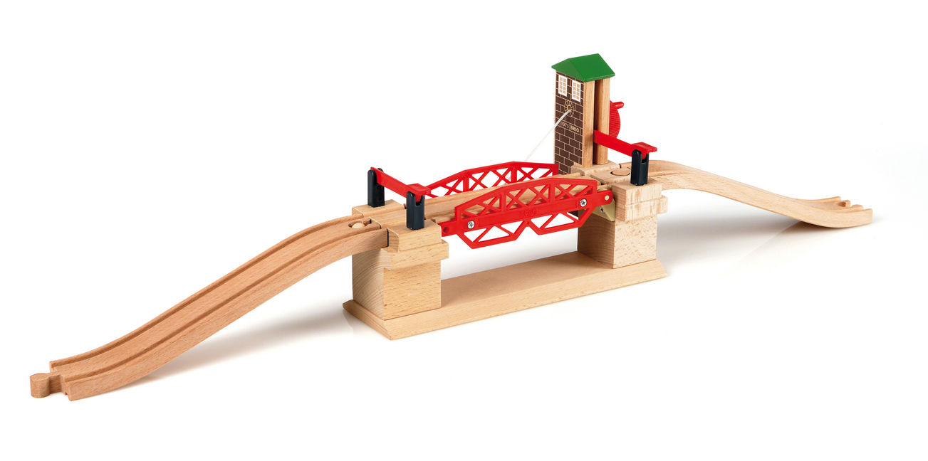 Bild: 7312350337570 | BRIO World 33757 Hebebrücke - Eisenbahnzubehör für die BRIO...