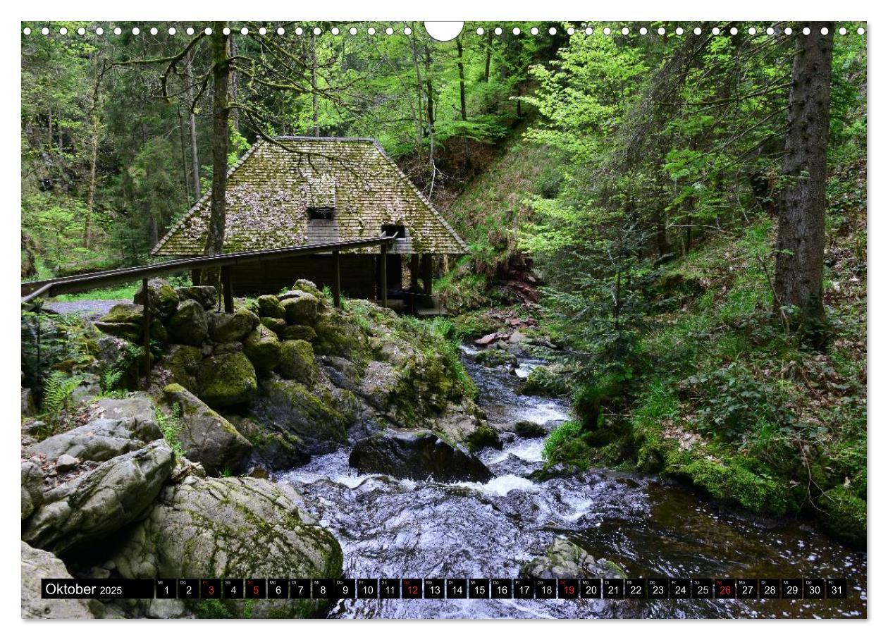 Bild: 9783435675760 | Romantischer Schwarzwald (Wandkalender 2025 DIN A3 quer), CALVENDO...