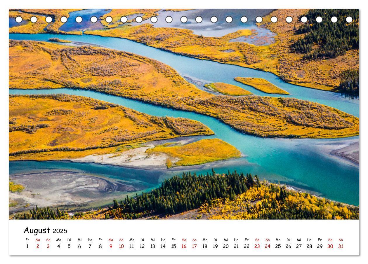 Bild: 9783435247394 | Alaska und Yukon, endlose Freiheit erleben (Tischkalender 2025 DIN...