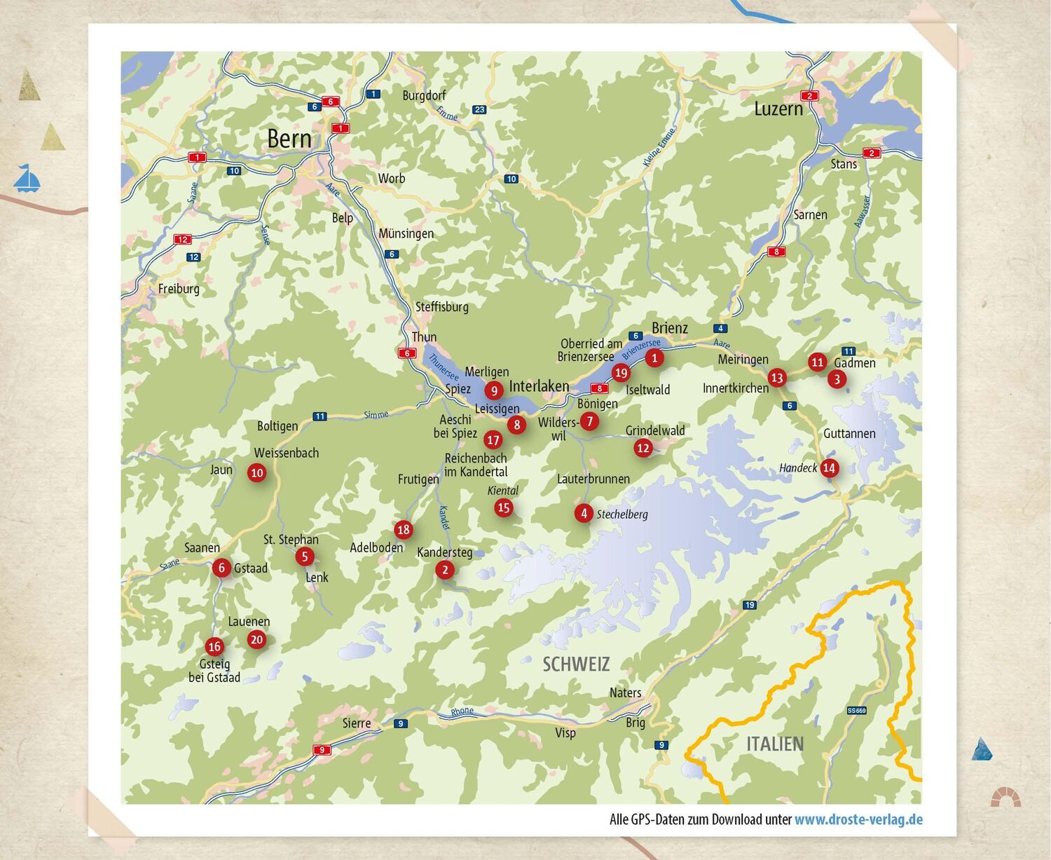 Bild: 9783770023646 | Berner Oberland. Wandern für die Seele | Wohlfühlwege | Reber (u. a.)