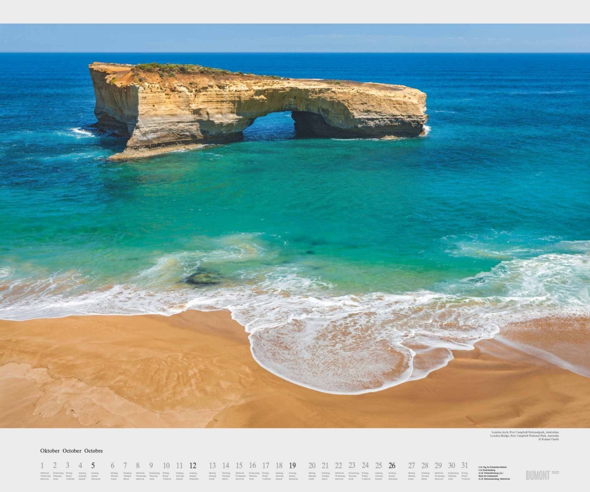 Bild: 4250809653419 | DUMONT - Das Meer 2025 Wandkalender, 60x50cm, Fotokunst-Kalender...