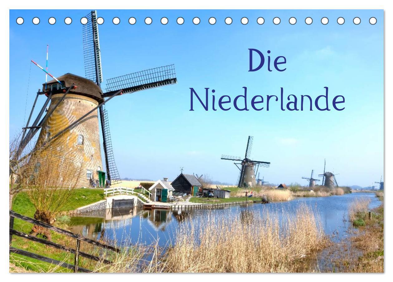 Cover: 9783435810055 | Die Niederlande (Tischkalender 2025 DIN A5 quer), CALVENDO...