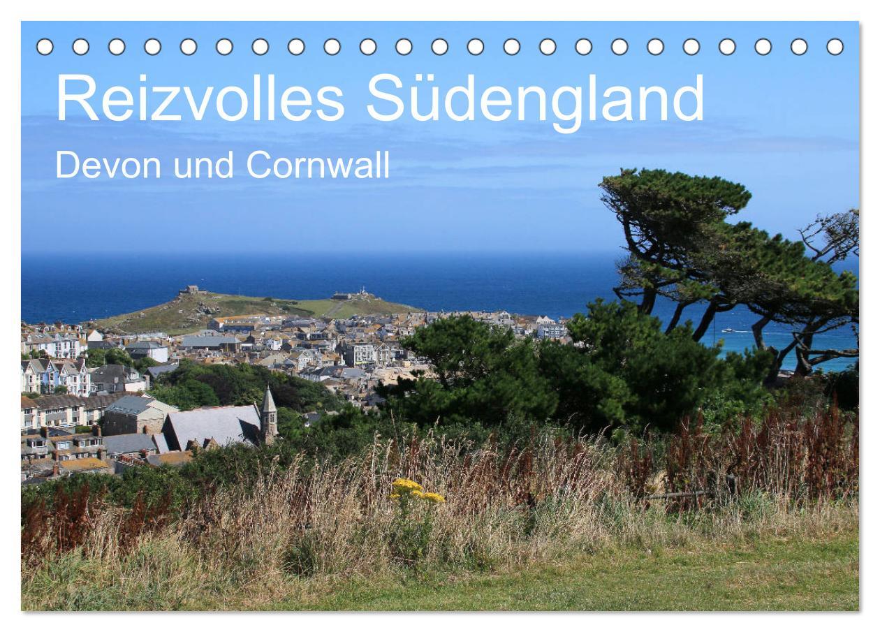 Cover: 9783435417247 | Reizvolles Südengland Devon und Cornwall (Tischkalender 2025 DIN A5...