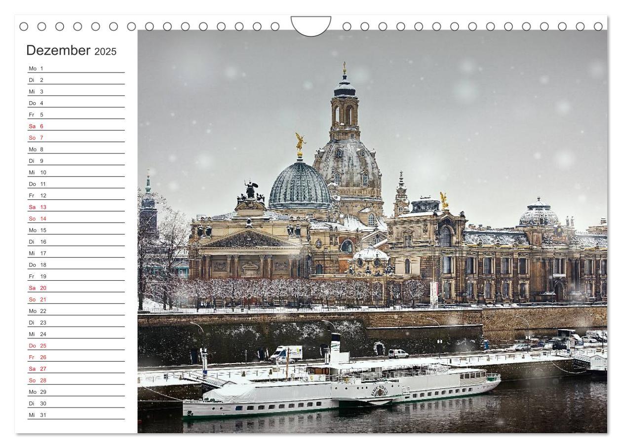 Bild: 9783435533756 | Dresden - Die Frauenkirche (Wandkalender 2025 DIN A4 quer),...