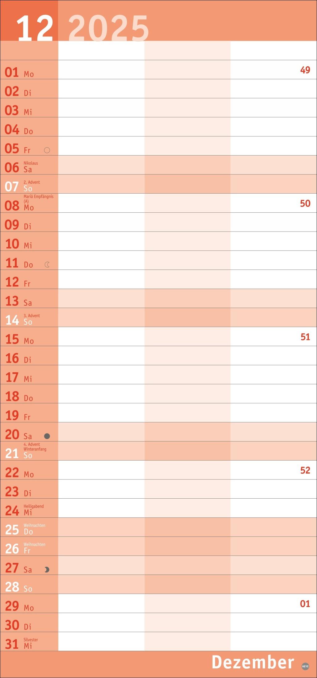 Bild: 9783756405961 | Basic Planer für zwei 2025 | Kalender | Basic Planer Heye | 14 S.