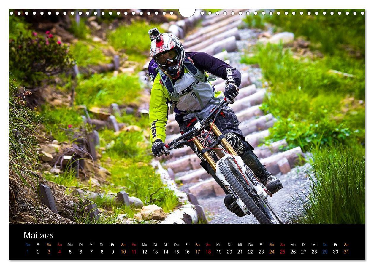 Bild: 9783435634811 | Mountainbike Freeride Momente (Wandkalender 2025 DIN A3 quer),...