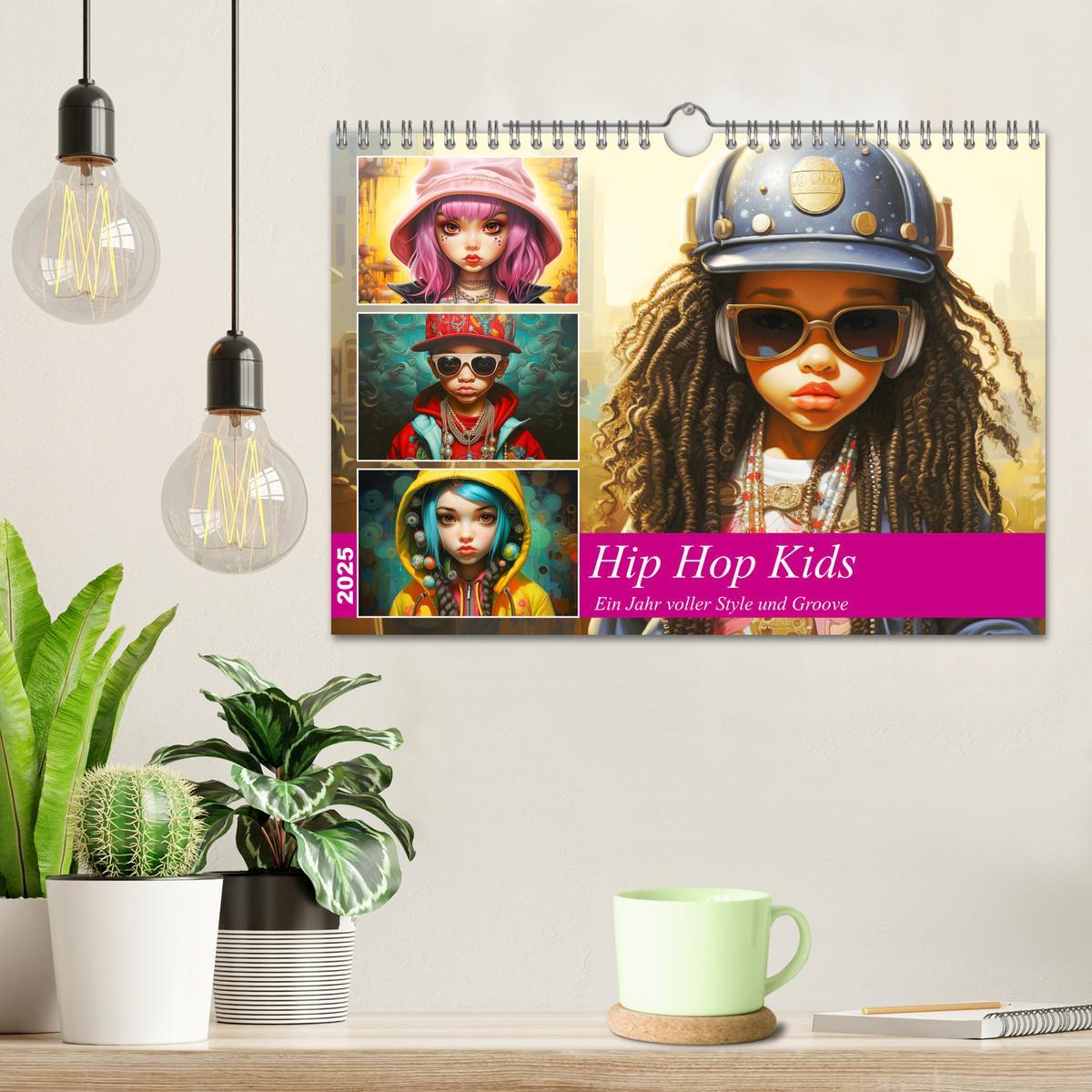 Bild: 9783383857102 | Hip Hop Kids. Ein Jahr voller Style und Groove (Wandkalender 2025...