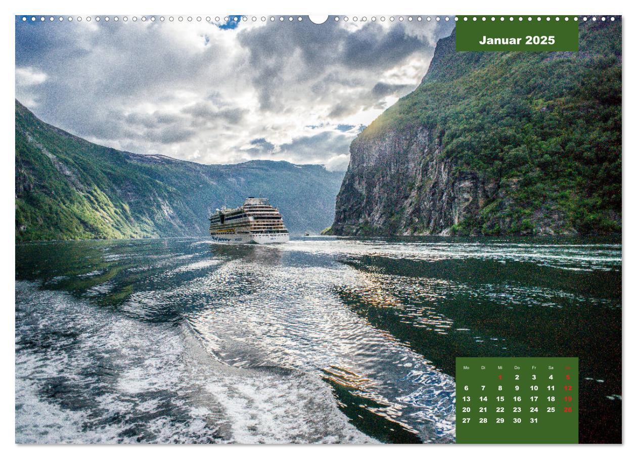 Bild: 9783435254569 | Geiranger - grandiose Fjordlandschaft (Wandkalender 2025 DIN A2...