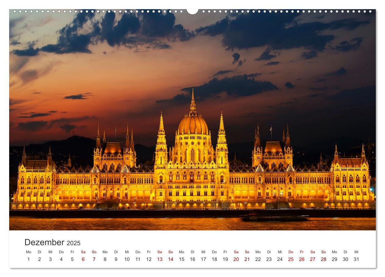 Bild: 9783383916885 | Budapest - Eine Reise in die Hauptstadt von Ungarn. (Wandkalender...