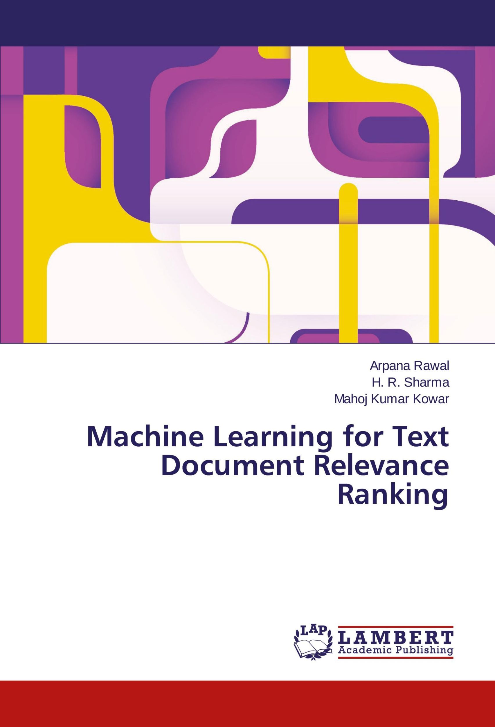 Cover: 9783659233456 | Machine Learning for Text Document Relevance Ranking | Rawal (u. a.)