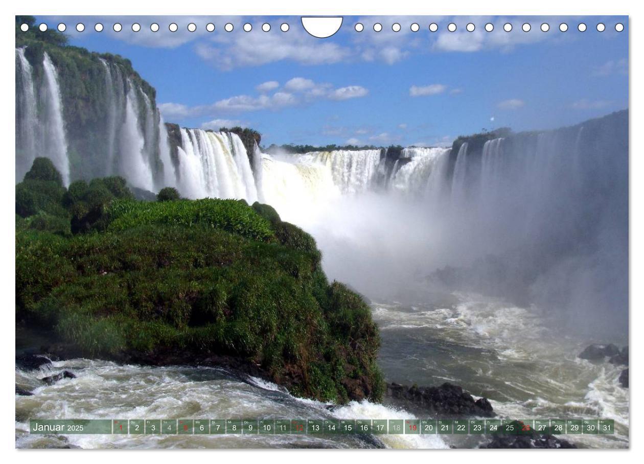 Bild: 9783435717736 | Mein Südamerika, mein Iguazu (Wandkalender 2025 DIN A4 quer),...