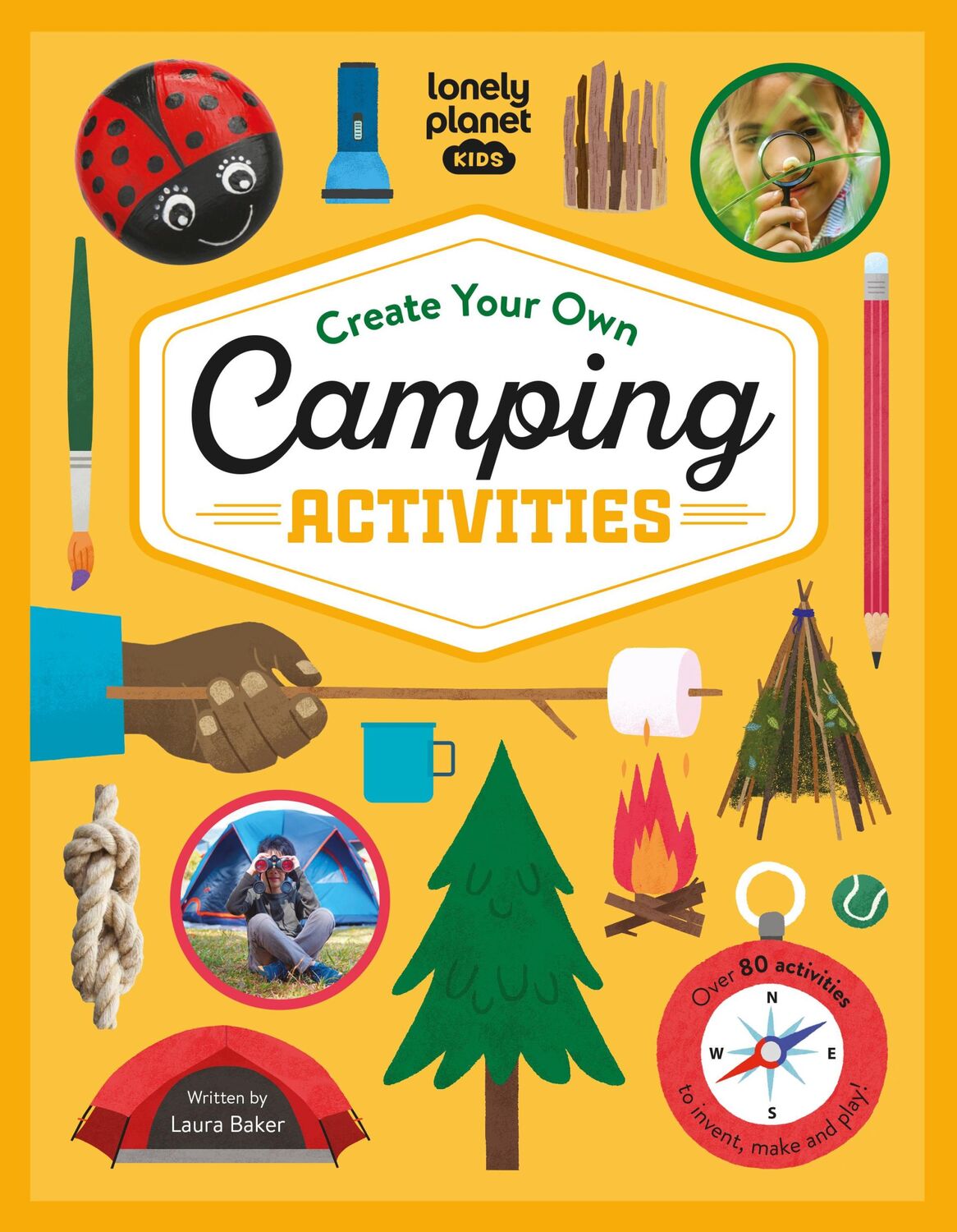 Cover: 9781838695996 | Lonely Planet Kids Create Your Own Camping Activities | Baker (u. a.)