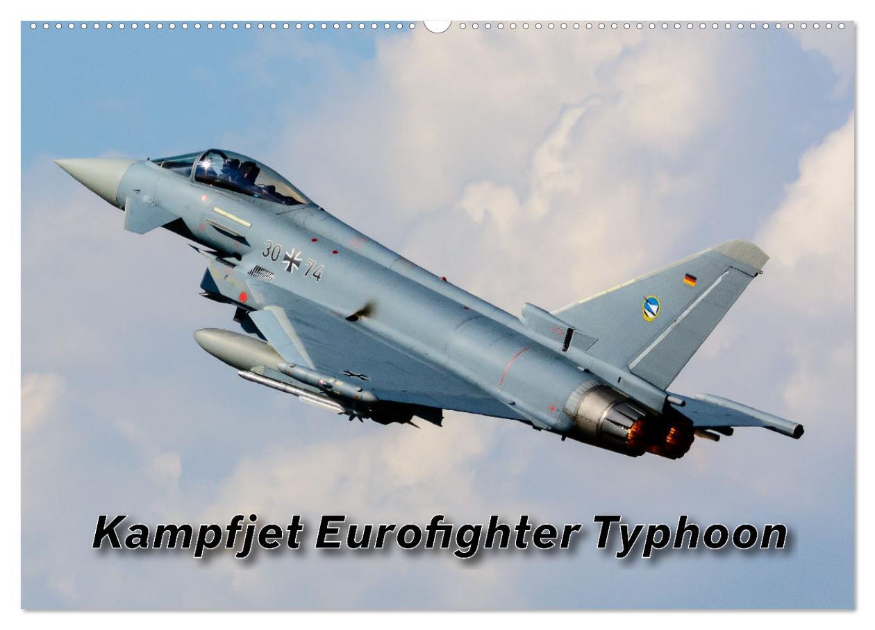 Cover: 9783435177653 | Kampfjet Eurofighter Typhoon (Wandkalender 2025 DIN A2 quer),...