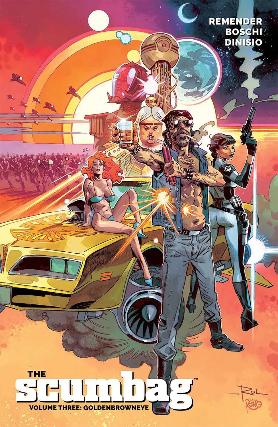 Cover: 9781534321267 | The Scumbag, Volume 3: Goldenbrowneye | Rick Remender | Taschenbuch