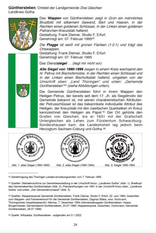 Bild: 9783959667340 | Wappen, Flaggen und Siegel LANDKREIS GOTHA - Ein Lexikon - Ausgabe...