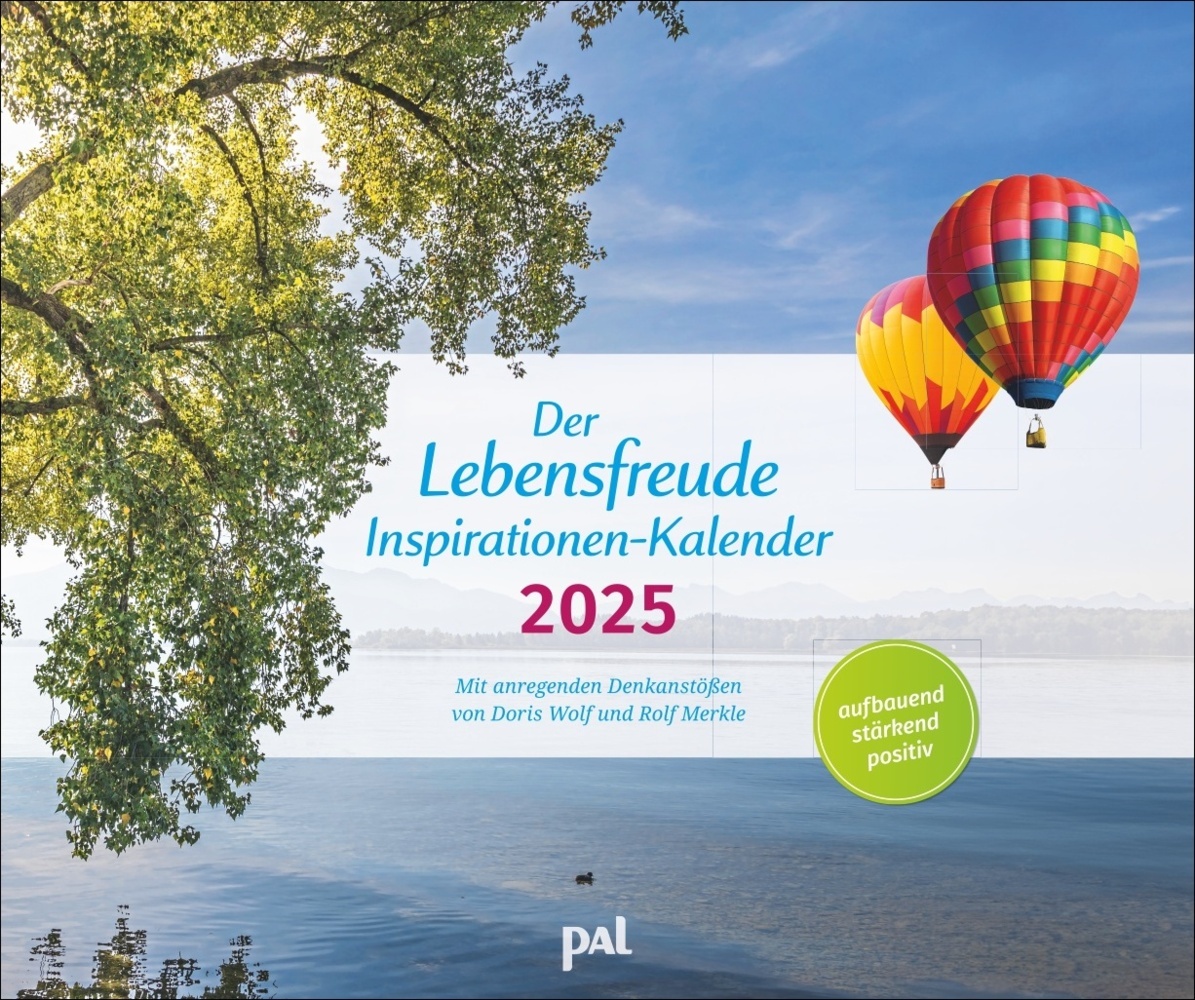 Cover: 9783840196089 | PAL - Der Lebensfreude-Inspirationen-Kalender 2025 | Kalender | 14 S.