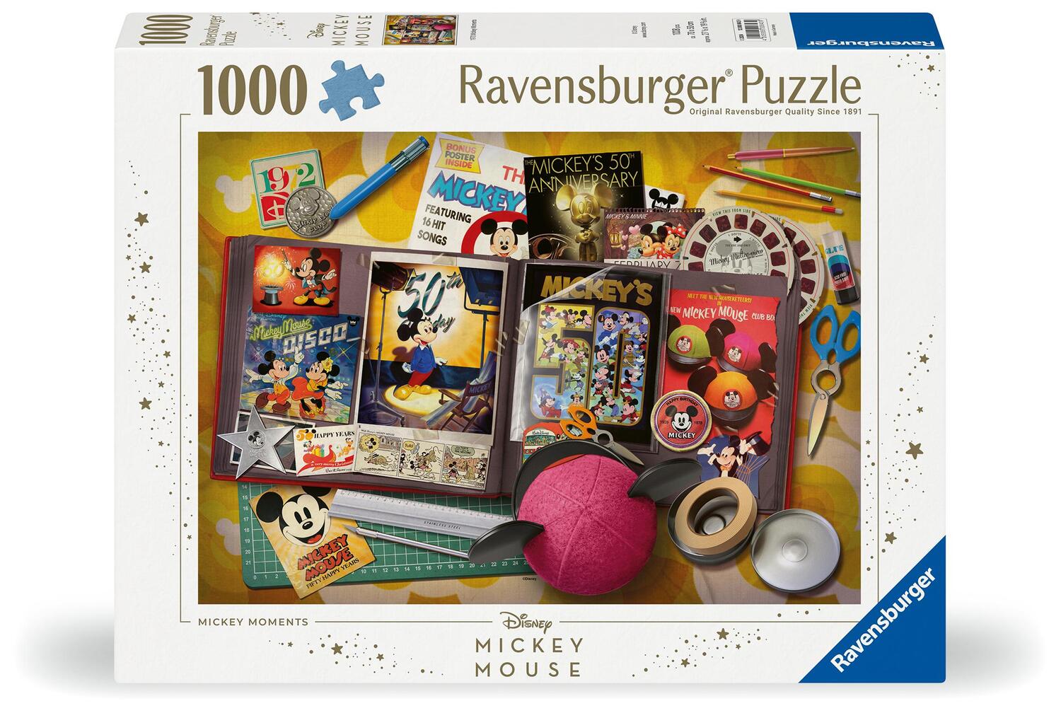 Cover: 4005555008439 | Ravensburger Puzzle 12000843 - 1970 Mickey Moments - 1000 Teile...