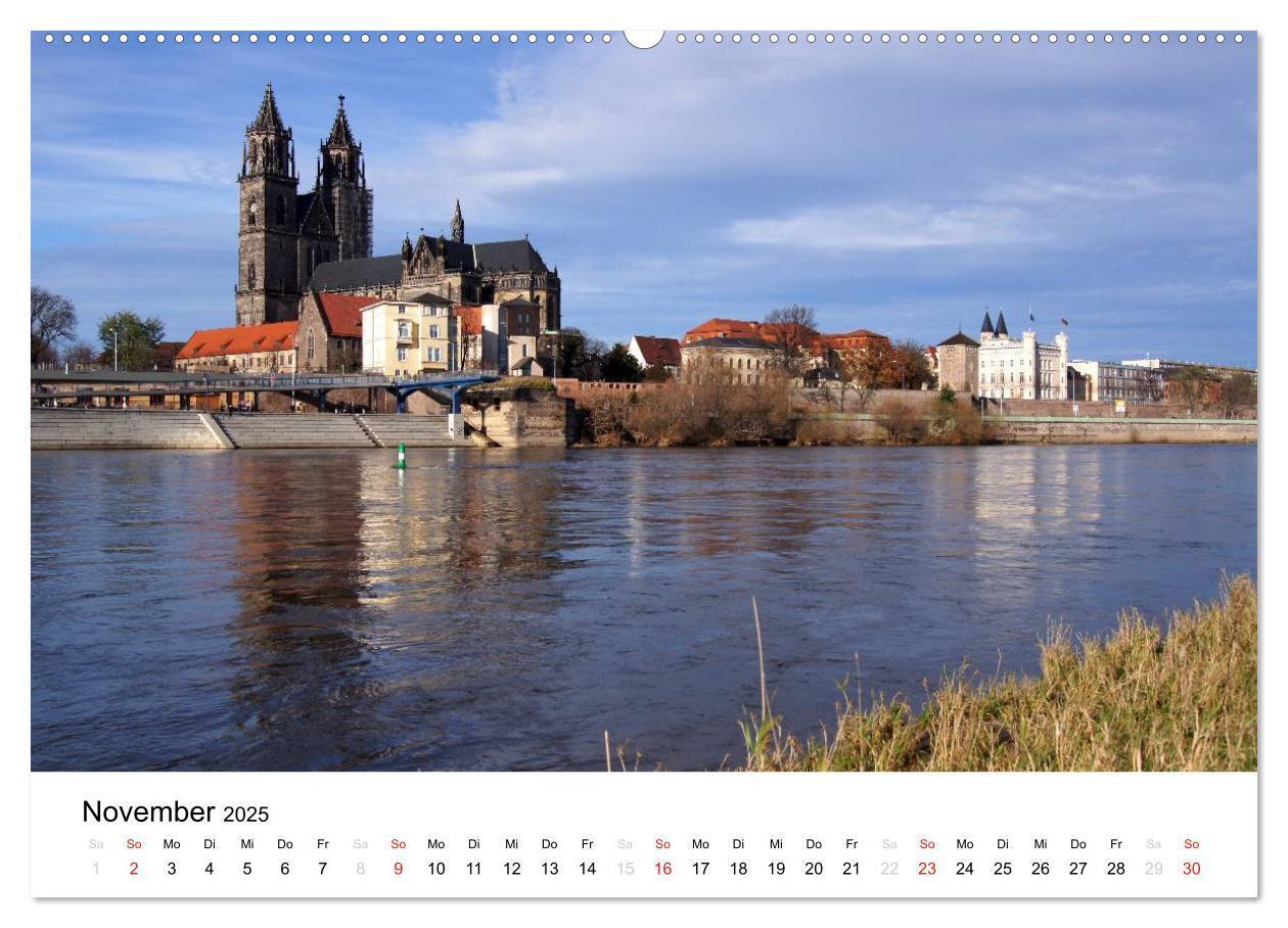 Bild: 9783435655939 | Mein Magdeburg 2025 (Wandkalender 2025 DIN A2 quer), CALVENDO...