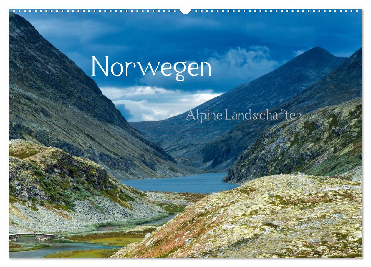 Cover: 9783435785810 | Norwegen - Alpine Landschaften (Wandkalender 2025 DIN A2 quer),...