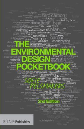 Cover: 9781859465486 | Environmental Design Pocketbook | Sofie Pelsmakers | Taschenbuch