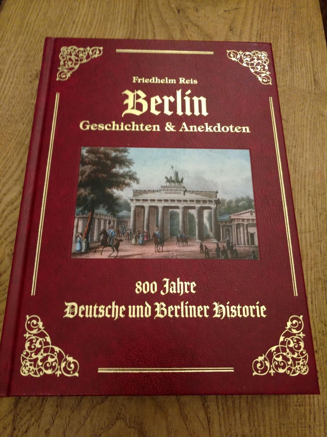 Cover: 9783981813616 | Berlin Geschichten &amp; Anekdoten -Exzellenz Ausgabe -Ledereinband mit...