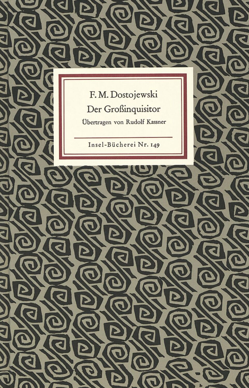 Cover: 9783458081494 | Der Großinquisitor | Fjodor Michailowitsch Dostojewski | Buch | 47 S.