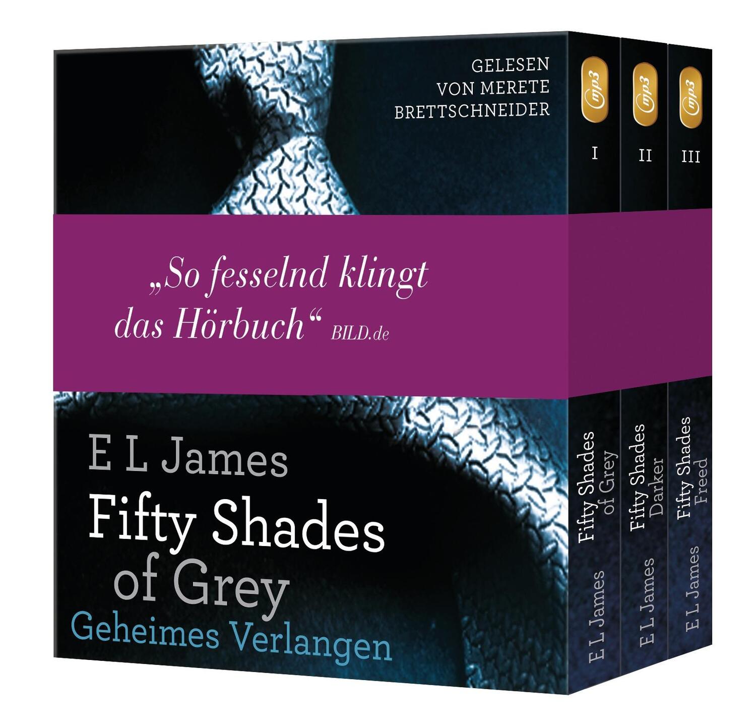 Cover: 9783844510751 | Fifty Shades of Grey. Die Gesamtausgabe (Teil 1-3) | E. L. James | MP3