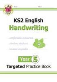 Cover: 9781789080650 | KS2 English Year 5 Handwriting Targeted Practice Book | Cgp Books