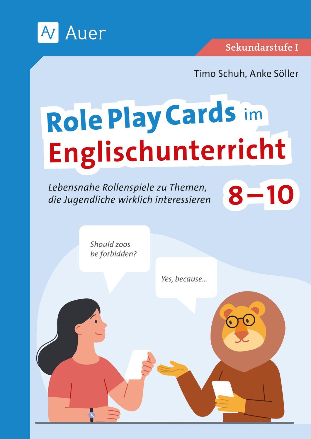 Cover: 9783403088615 | Role Play Cards im Englischunterricht 8-10 | Timo Schuh (u. a.) | 2024