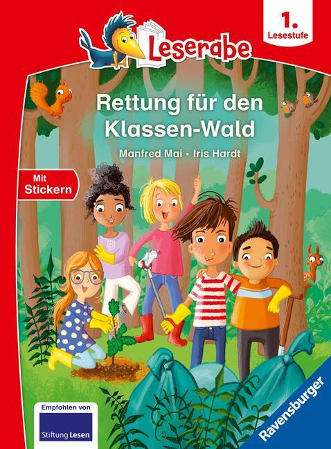 Cover: 9783473463534 | Rettung für den Klassen-Wald - Lesen lernen mit dem Leseraben -...