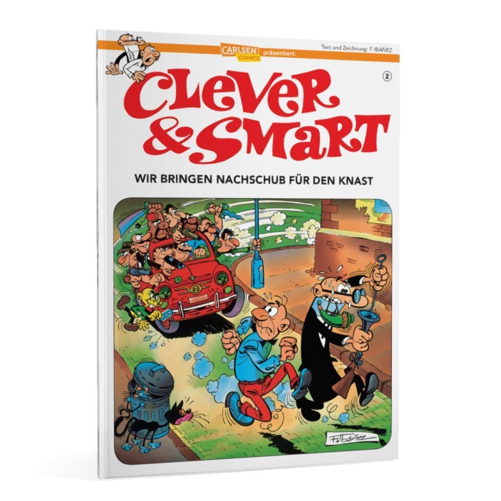 Bild: 9783551782960 | Clever &amp; Smart 2: Wir bringen Nachschub für den Knast | Ibáñez | Buch