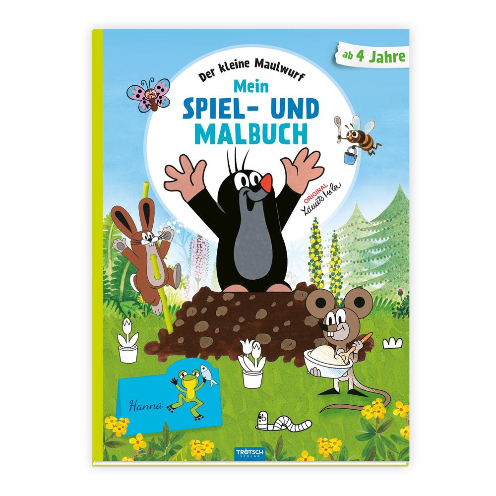 Cover: 9783988023551 | Trötsch Der kleine Maulwurf Mein Spiel- und Malbuch | KG | Buch | 2024