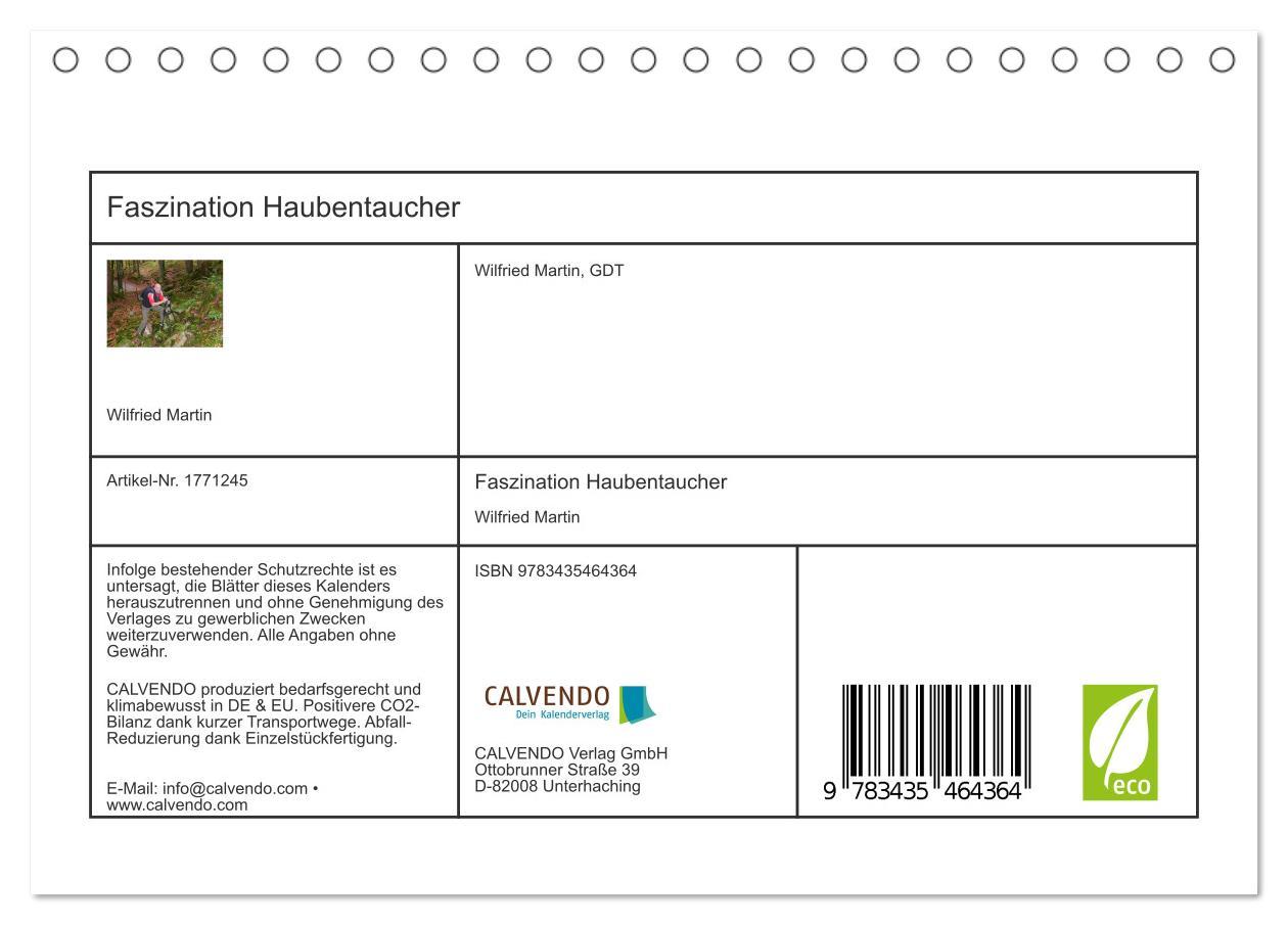 Bild: 9783435464364 | Faszination Haubentaucher (Tischkalender 2025 DIN A5 quer),...