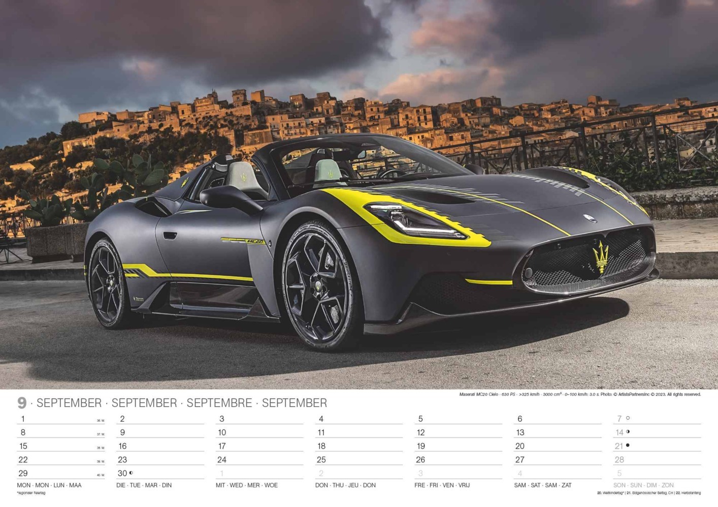 Bild: 4002725994332 | N NEUMANNVERLAGE - Sports Cars 2025 Wandkalender, 45x48cm, Kalender...