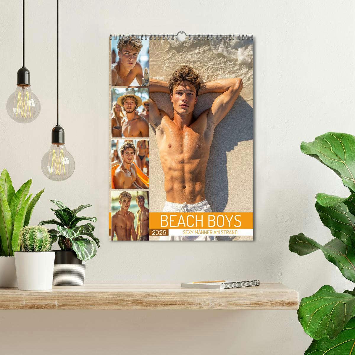 Bild: 9783457216897 | BEACH BOYS - Sexy Männer am Strand (Wandkalender 2025 DIN A3 hoch),...