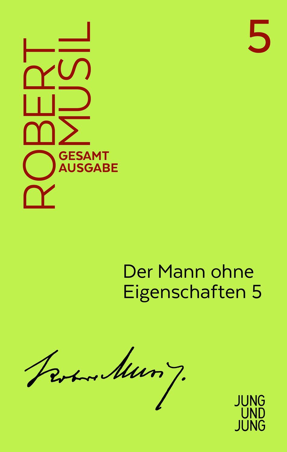 Cover: 9783990272053 | Der Mann ohne Eigenschaften 5 | Robert Musil | Buch | 456 S. | Deutsch