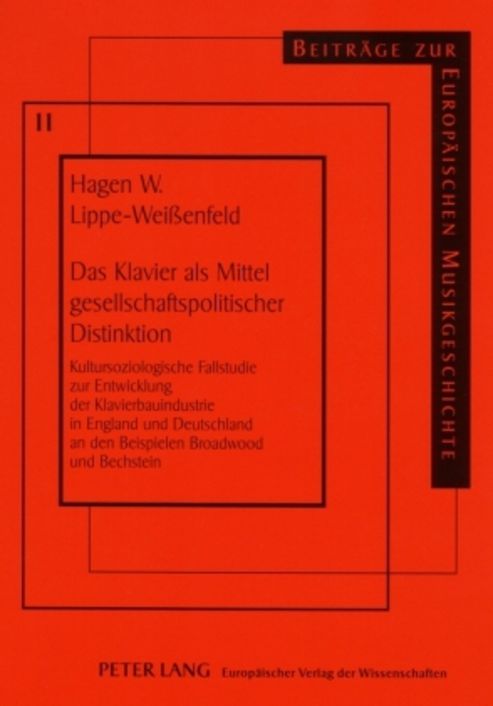 Cover: 9783631562680 | Das Klavier als Mittel gesellschaftspolitischer Distinktion | Buch