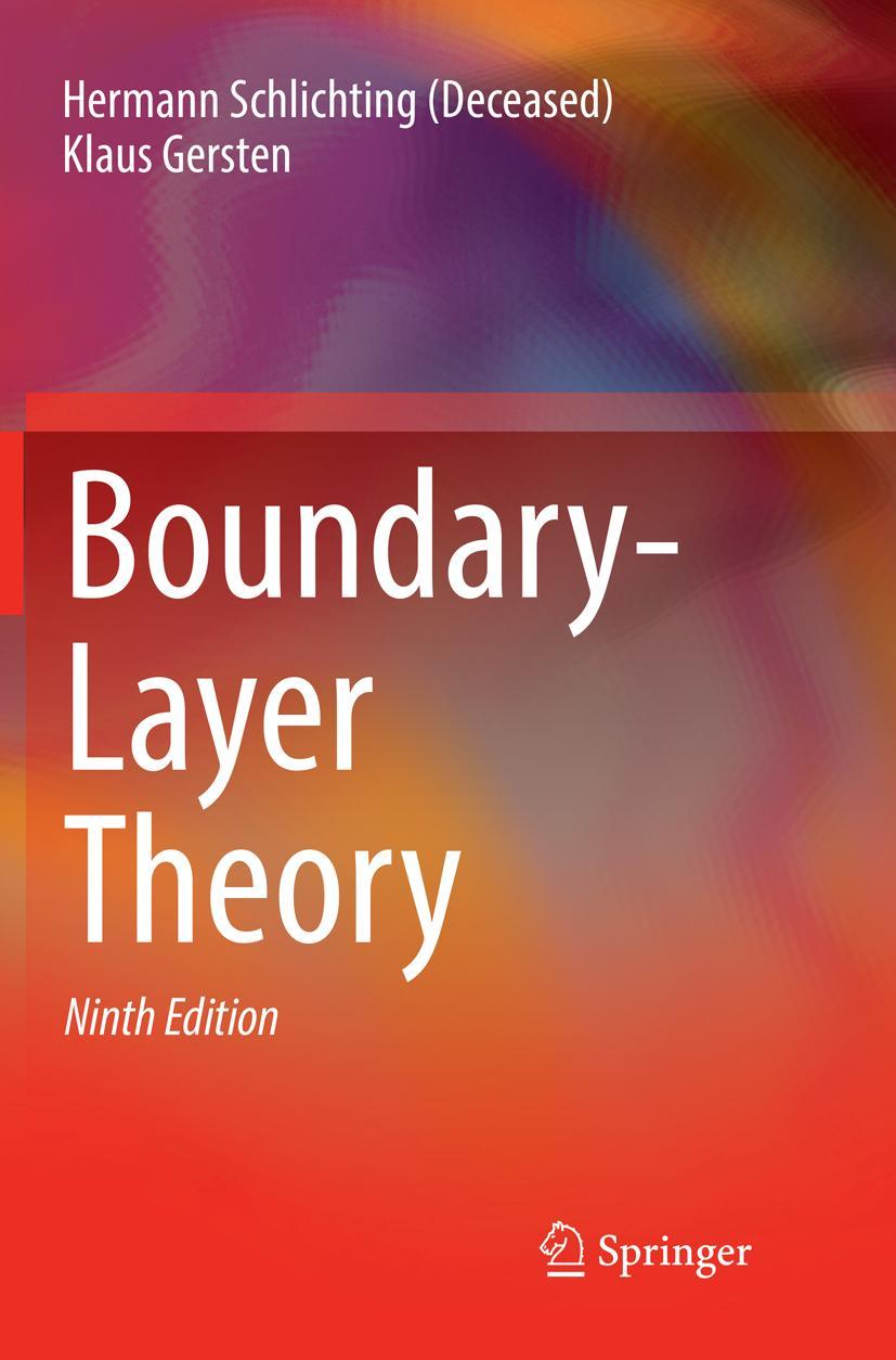 Cover: 9783662570951 | Boundary-Layer Theory | Klaus Gersten (u. a.) | Taschenbuch | xxviii