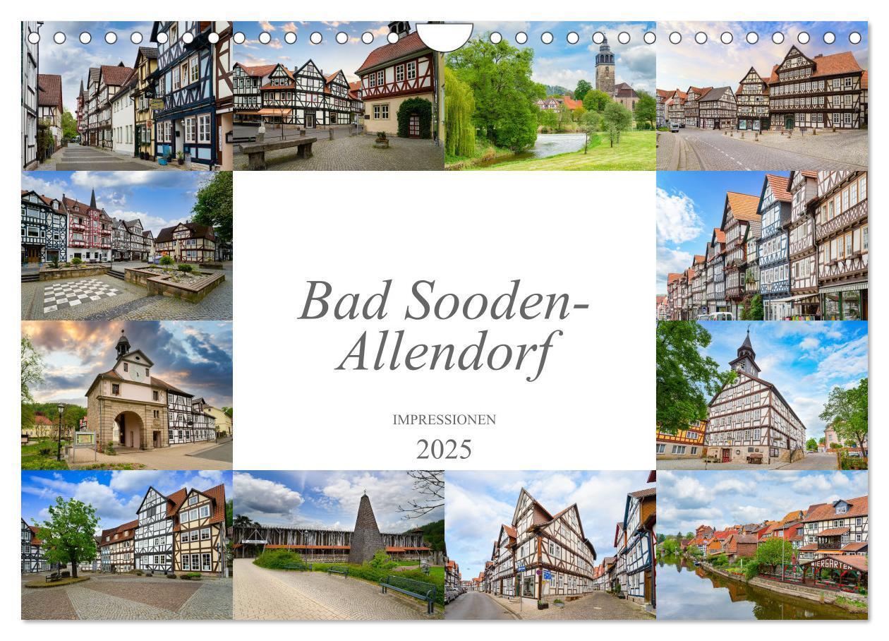 Cover: 9783383988707 | Bad Sooden-Allendorf Impressionen (Wandkalender 2025 DIN A4 quer),...