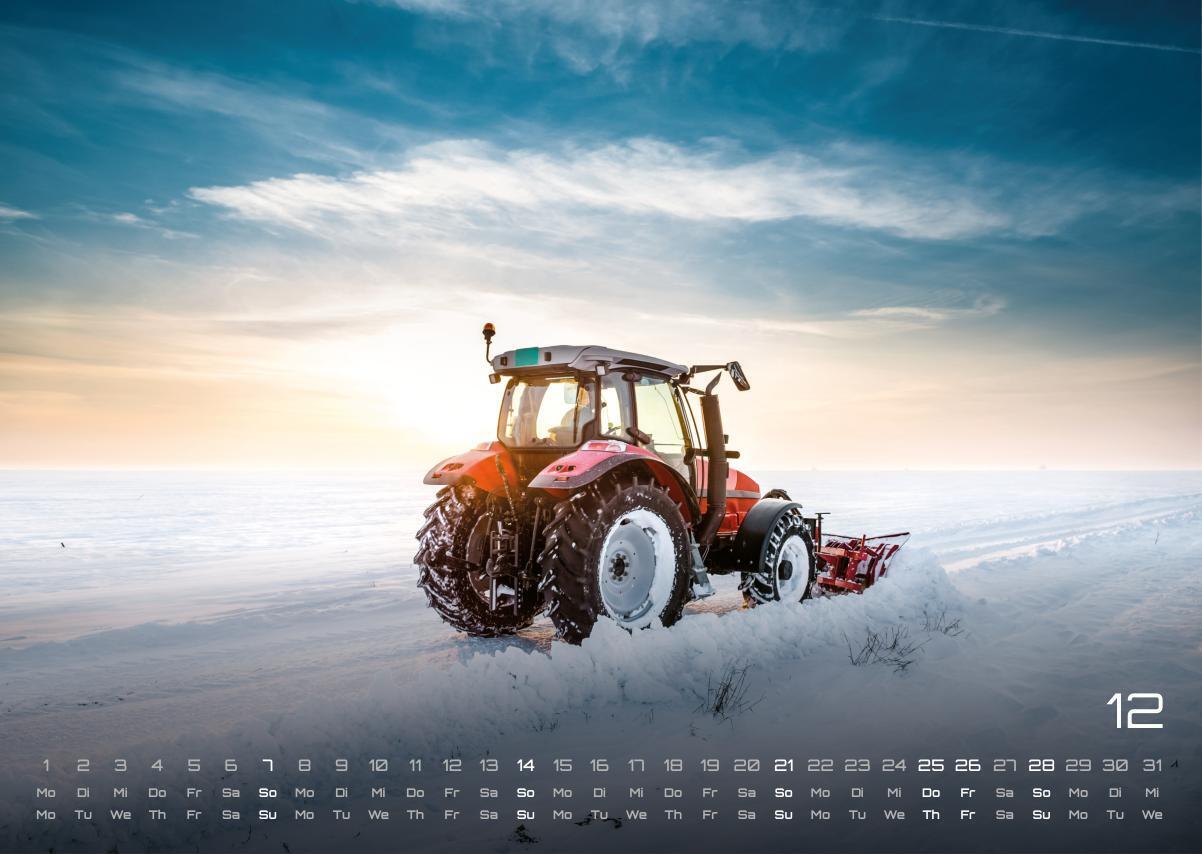 Bild: 9783986734428 | Landmaschinen - Traktor - 2025 - Kalender DIN A3 | GP-Fever.de | 15 S.